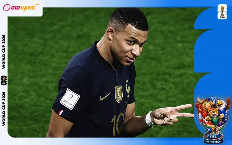 Mbappe đang tiếp cận với nhóm vua phá lưới World Cup mọi thời đại