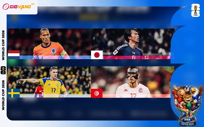 Lịch Thi Đấu Bảng F World Cup 2026 Theo Giờ Việt Nam