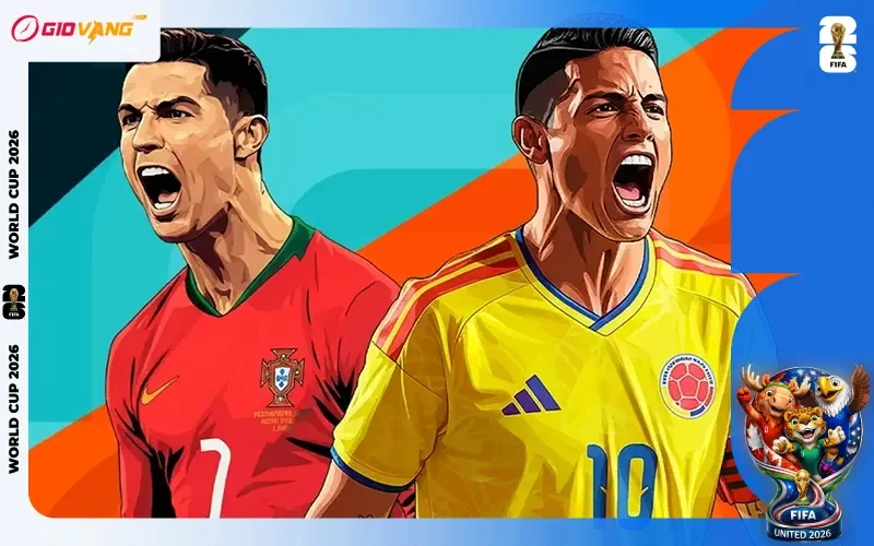 Nhận định bảng K World Cup 2026 giữa Bồ Đào Nha và Colombia