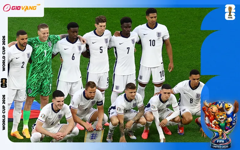 Danh Sách Cầu Thủ Đội Tuyển Anh Tại World Cup 2026