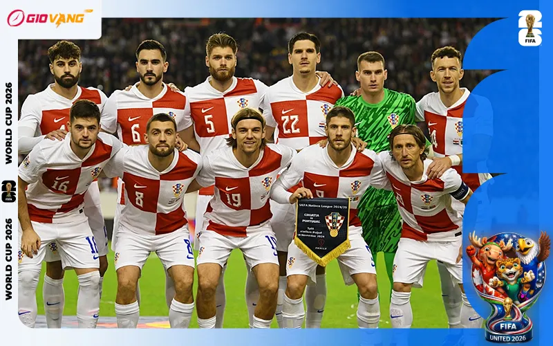 Danh Sách Cầu Thủ Đội Tuyển Croatia Tại World Cup 2026