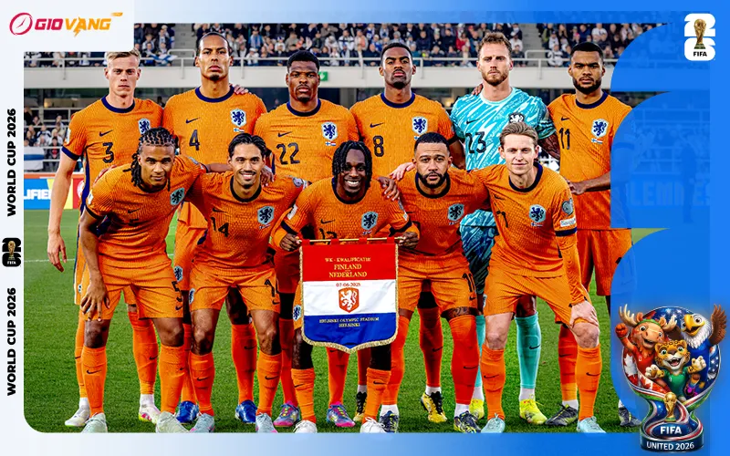 Danh Sách Cầu Thủ Đội Tuyển Hà Lan Tại World Cup 2026