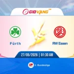 Soi kèo Furth vs RW Essen 01h30 ngày 27/5/2026 - Hạng 2 Đức