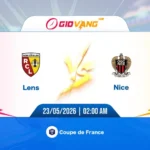 Soi kèo Lens vs Nice 02h00 ngày 23/5/2026 - Cup Pháp