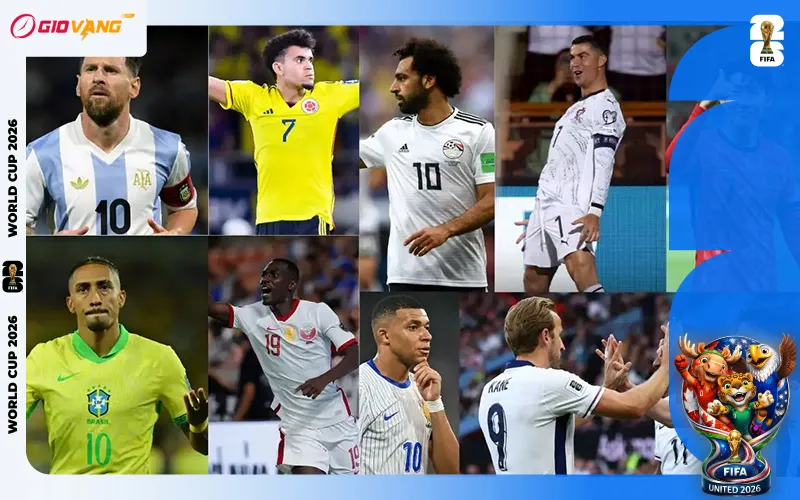 Top 10 Vua Phá Lưới Vòng Loại World Cup 2026 Mới Nhất