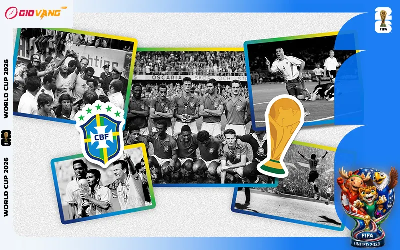 Brazil vẫn dẫn đầu các đội vô địch World Cup nhiều lần nhất