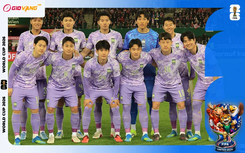 Danh Sách Cầu Thủ Đội Tuyển Hàn Quốc Tại World Cup 2026