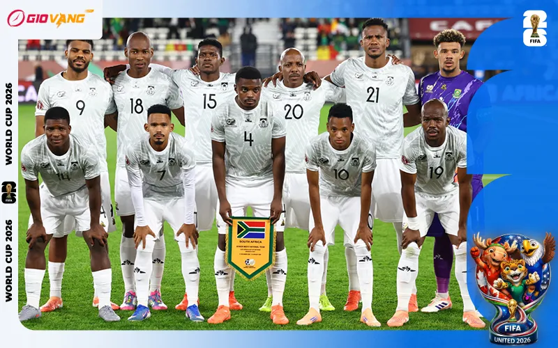 Danh Sách Cầu Thủ Đội Tuyển Nam Phi Tại World Cup 2026
