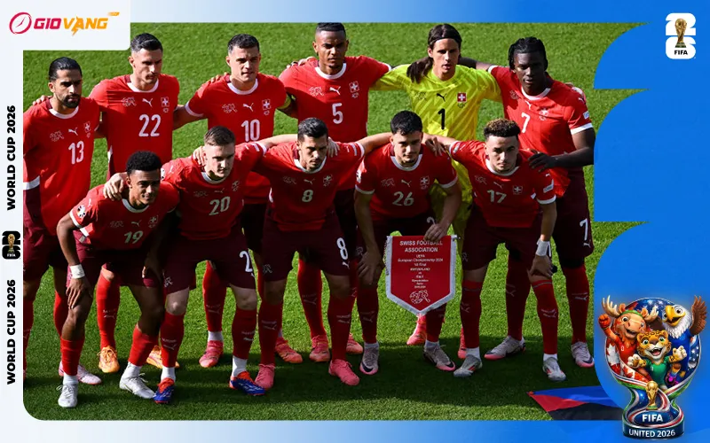 Danh Sách Cầu Thủ Đội Tuyển Thụy Sĩ Tại World Cup 2026