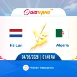 Soi kèo Hà Lan vs Algeria 01h45 ngày 04/6/2026 - Giao hữu quốc tế