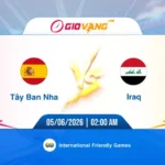 Soi kèo Tây Ban Nha vs Iraq 02h00 ngày 05/6/2026 - Giao hữu quốc tế